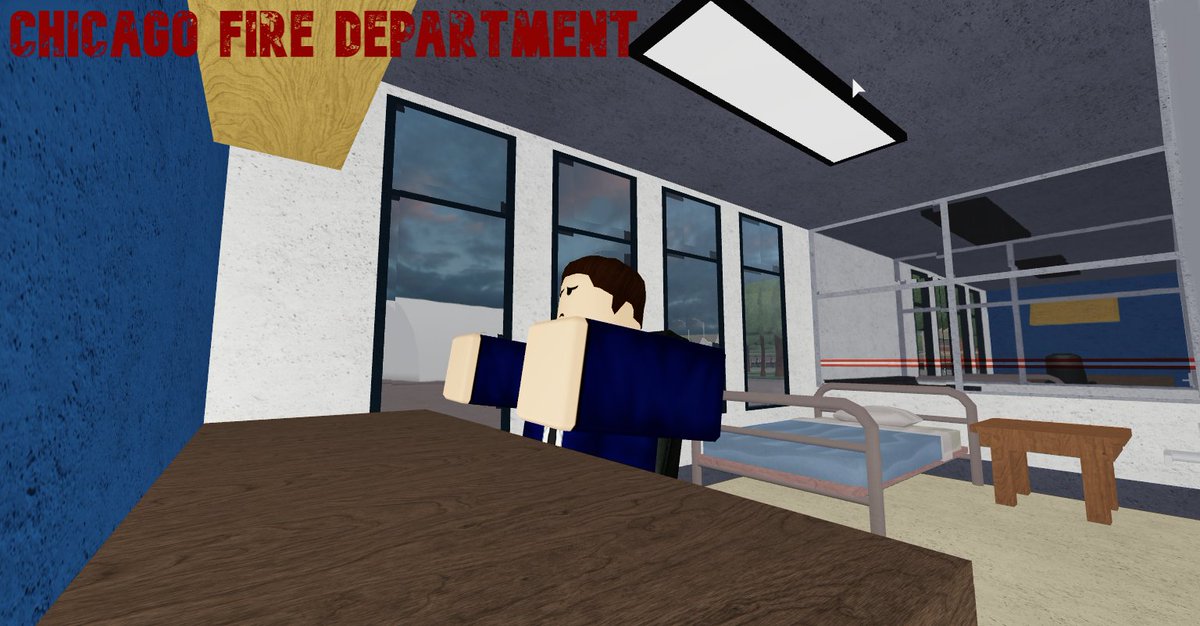 Today on Chicago We see District Chief Rock Performing his daily duties in his office doing CFD Paperwork.