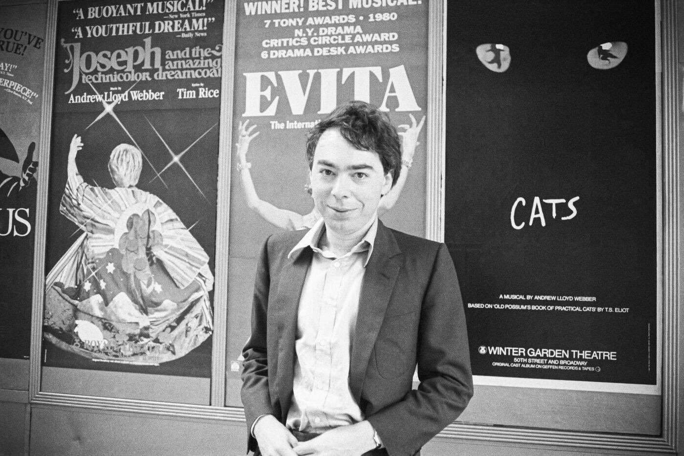 Happy birthday to English composer and impresario of musical theatre Andrew Lloyd Webber, born March 22, 1948. 