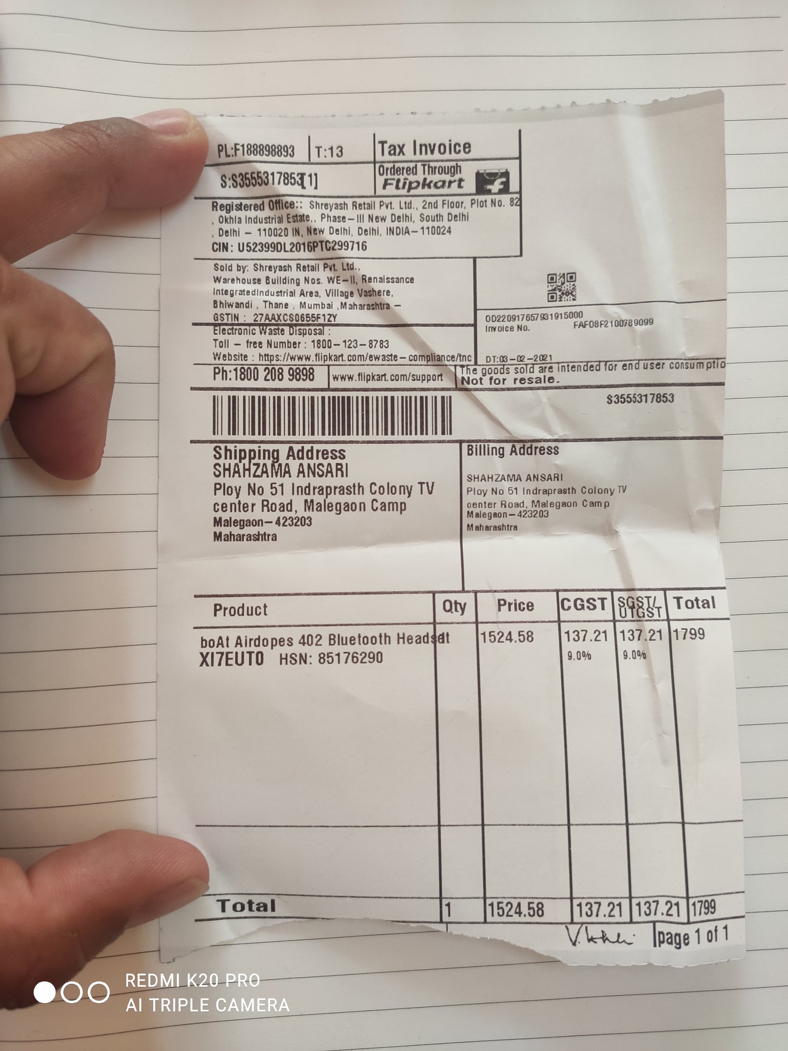 Airdopes 402 flipkart clearance