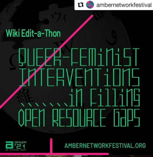 WikimediaTurkey's tweet photo. 27 Mart'ta 11:00'de  kuir feminist sanatçı ve sanat eserleri hakkında Vikipedi maddeleri üzerine çalışmak üzere Vikimaraton'a bekliyoruz. #oyoun @oyounberlin
#amberplatform  @amberplatform  #ambernetworkfestival Form: https://t.co/Yyvjj9lEp3 https://t.co/SDDuIWueMc