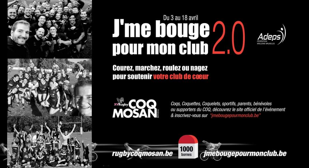 La phase 2, inscription des participants, est maintenant ouverte pour le challenge "J'me bouge pour mon club". 

Il vous suffit de suivre ces étapes :
➡ bit.ly/3f3qD5a
➡ Je m'inscris
➡ Lier votre compte Strava à votre compte
➡ Valider la liaison via votre page perso