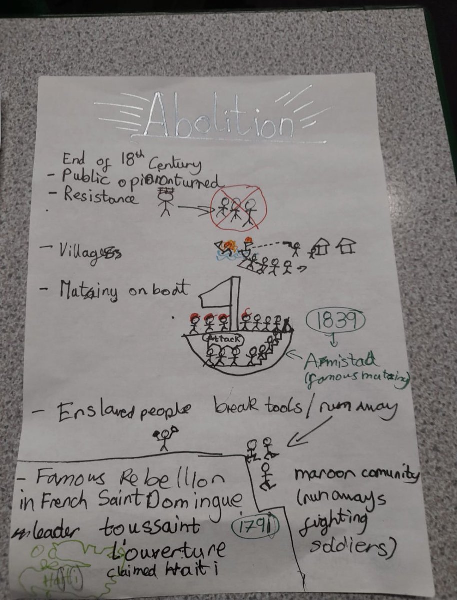 mrssfletch's tweet photo. AMAZING History revision material from Year 7 Lucy O in preparation for her assessment today. Mrs Penny was so proud she asked me to tweet! (She’s not on Twitter!) @BrightonHillSch #studentcommitment #history #year7 #teamhums https://t.co/bOcpduD08C