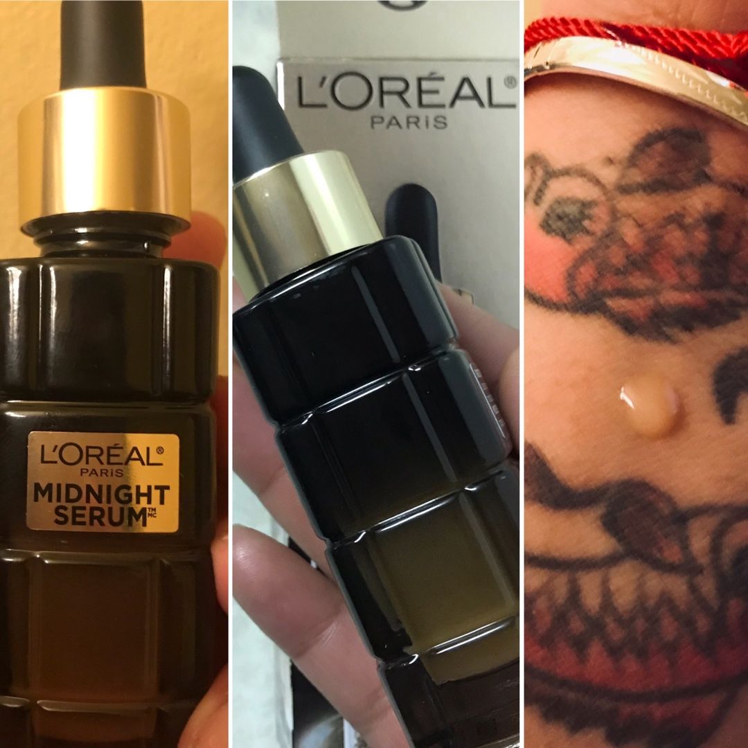 bbgirlivanvan's tweet photo. #free @Influenster @Lorealparis #MidnightSerum #influenster #voxbox #lorealparis  The bottle is so elegant and this serum works! I did noticed my scaring and dark spots are less noticeable! https://t.co/hCGcBz21XO https://t.co/GKiXi4k1Yf