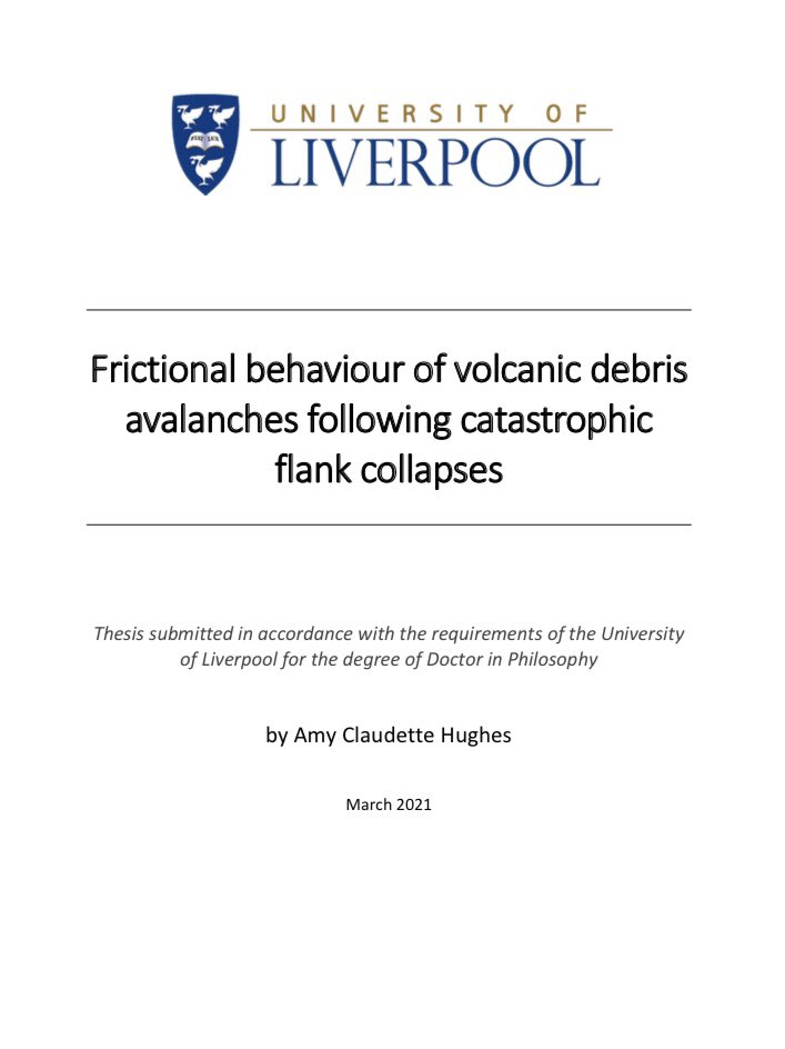 Experimental Volcanology in Liverpool (EViL) 🌋 tweet media