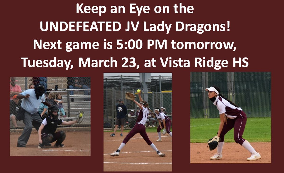 RockSoftball1's tweet photo. Set a reminder to come watch tomorrow! #GoRockGo https://t.co/Ls0jTR8sl6