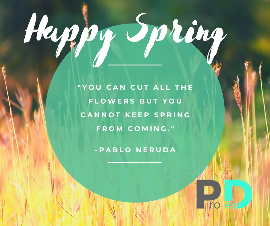 ProDevAcademy's tweet photo. 🌼🌻𝐇𝐚𝐩𝐩𝐲 𝐒𝐩𝐫𝐢𝐧𝐠 𝐄𝐯𝐞𝐫𝐲𝐨𝐧𝐞!!🌼🌻

#ProDev #Spring #Quote https://t.co/7UePekf0ga