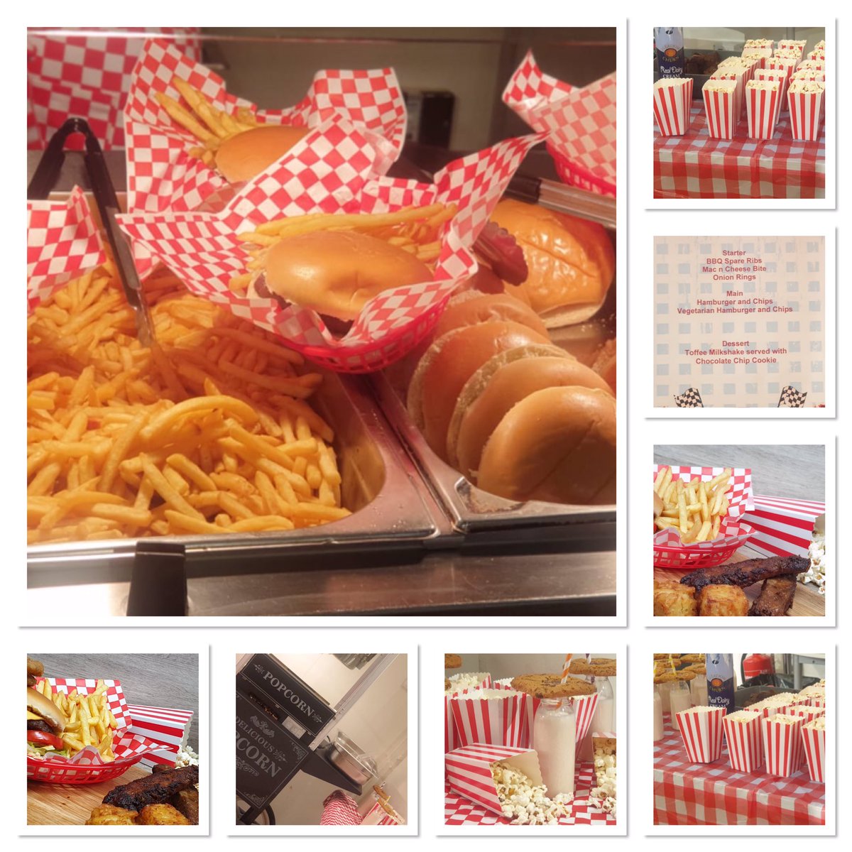 Today y6 boys enjoyed a special American diner lunch @nbhprep
