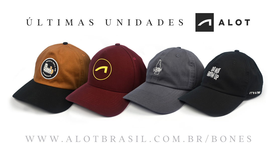 AlotBrasil's tweet photo. Últimos bonés a R$ 29,90! Precinho pra todo mundo ter o seu antes que acabe. Corre lá em https://t.co/toHhEYn0QH e garante o seu! #LiveAlot https://t.co/YWnOQM5H60