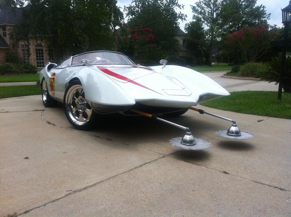 I’m convinced my relative is the speed racer holy shit