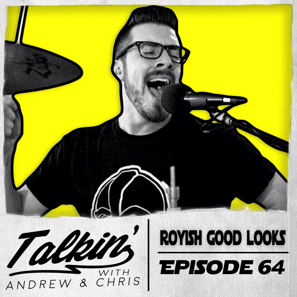 We’re back! Joining us this week is a very special guest, YouTuber &amp; good friend of ours <a href="/RoyishGoodLooks/">RoyishGoodLooks</a>! Roy has managed to carve out his own unique corner of the Internet combining both his love of Star Wars and pop punk!

Listen: hyperurl.co/TalkinPodcast