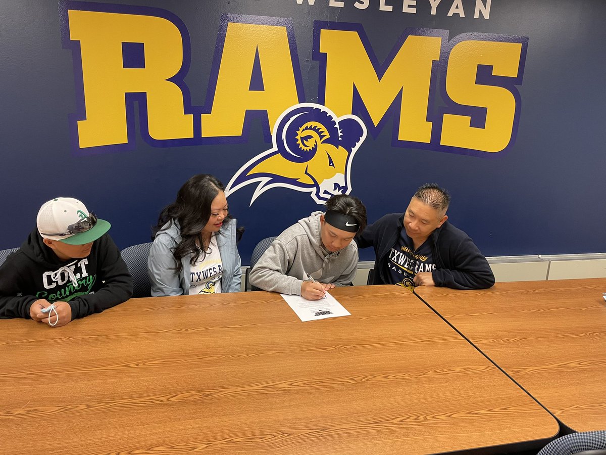 DevWong33's tweet photo. Excited to announce that I will be continuing my academic and baseball career at Texas Wesleyan University. I’m very thankful for this opportunity and would like to thank everyone who has guided me through this process. #ramsup @TxWesBaseball @AHSColtBaseball @arlingtonas1988 https://t.co/iSvtvSi3mL