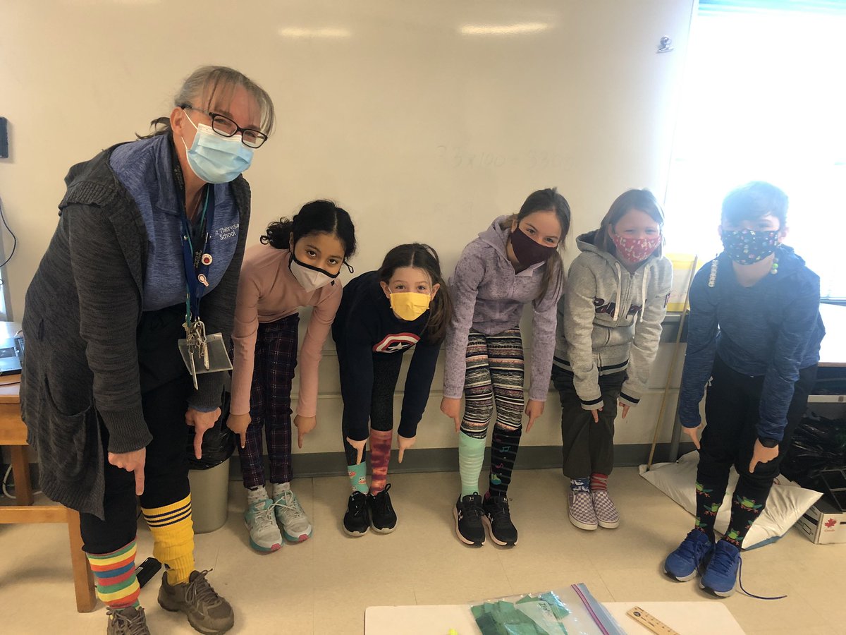 irenepow1's tweet photo. Wearing our crazy socks to celebrate our uniqueness #RockYourSocks @StTheresaOCSB https://t.co/LxLcTEGUOG