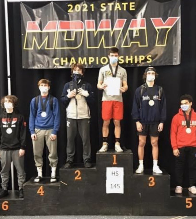 ManValWrestling's tweet photo. The Mavericks had a total of 3 finals appearances, and 7 placings across the MDWay and MSWA State Tournaments. 

MDWay States:
Lee Seipp-6th
Jake Boog-2nd
Johnny Bolt-6th
Grant Warner-1st

MSWA Unified States:
Lee Seipp-4th
Travis Green-5th
Grant Warner 1st

Eyes set on 2022! https://t.co/TLzI4xUFio