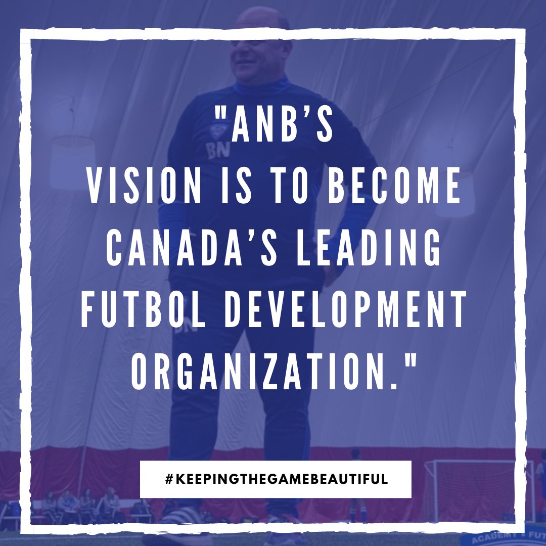 ANB_Futbol's tweet photo. โจโANBโs vision is to become Canadaโs leading futbol development organization. Its mission is to identify Canadian futbol talent, and to maximize the potential of players at any level, through professional coach and trainingโ.
-Bassam
#keepthegamebeautiful
#anbfutbolacademy https://t.co/M9n9edwCmZ