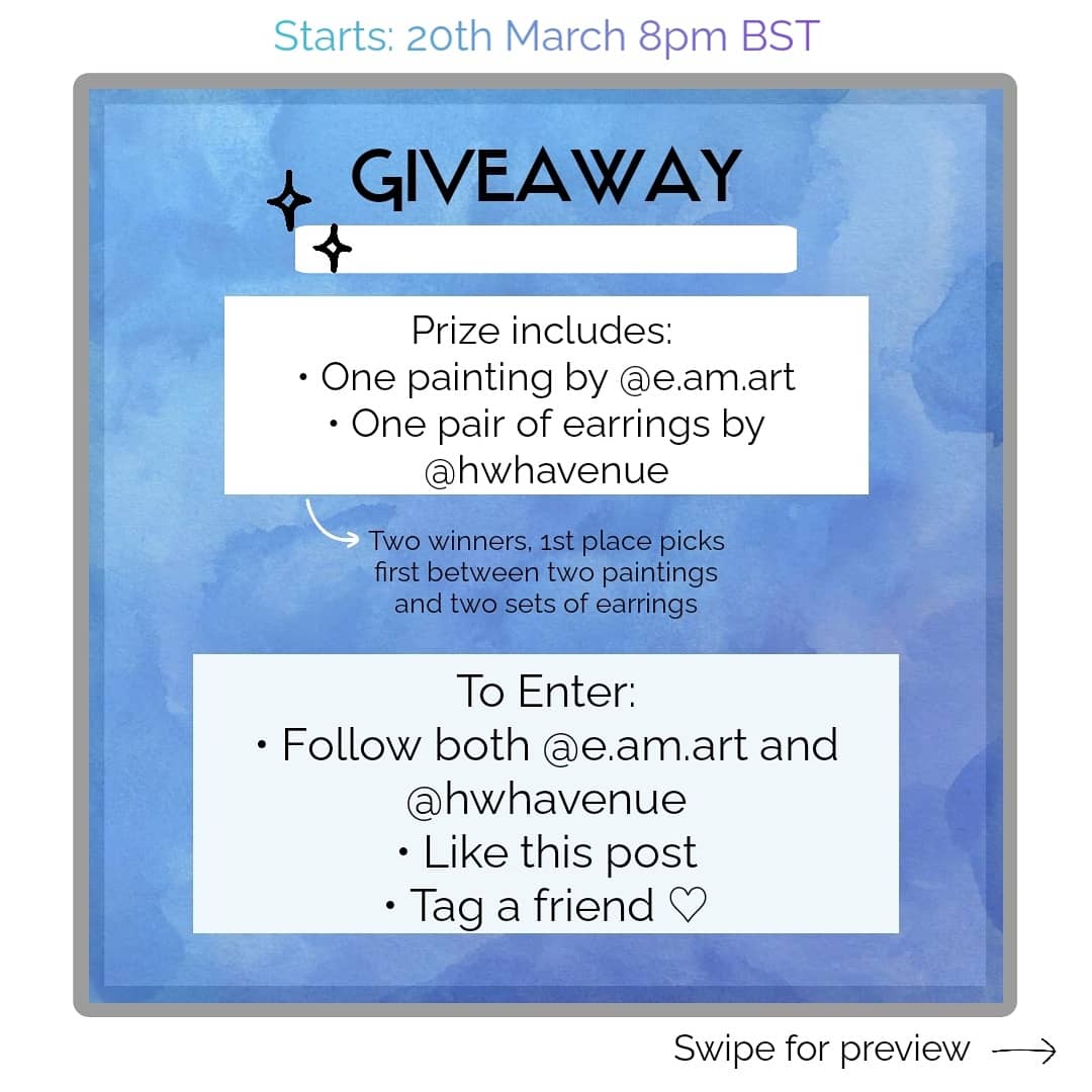 Ellieamx1's tweet photo. 🌊 GIVEAWAY 🌊
Visit one of our Instagrams to enter @ https://t.co/oKfNFCSTBD @ hwhavenue ✨ https://t.co/OQny0XVD3k