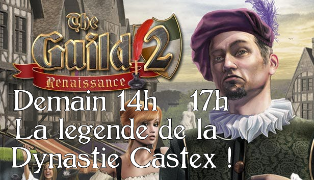 Sebastien_S_LD's tweet photo. Demain, de 14h à 17h, je vous propose de me rejoindre sur Twitch pour se plonger au XVème siècle et suivre les aventures d'un certain roturier britannique nommé John Castex ! Ses désirs de faire de la politique pourront-ils être réalisés ? #twitch #twitchfr #theguild2 https://t.co/XQNvbPXERu