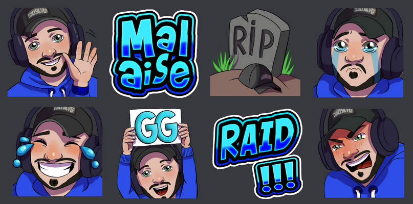 YanL12's tweet photo. Nouvelles emotes Twitch ! https://t.co/bInLeHDOL4