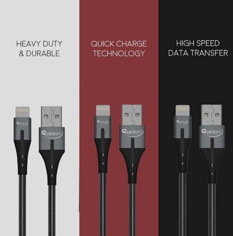 QuantumHiTech's tweet photo. Innovative design and quality for a long lasting usage. Quantum presents high speed and heavy duty USB cables.
#quantum #quantumtechnology #quantumhitech #quantumisalifestyle #technology #lifestyle #tech #technews #TechnologyTimes #innovation #MadeInIndia #energy https://t.co/rn0J7Jqsjw