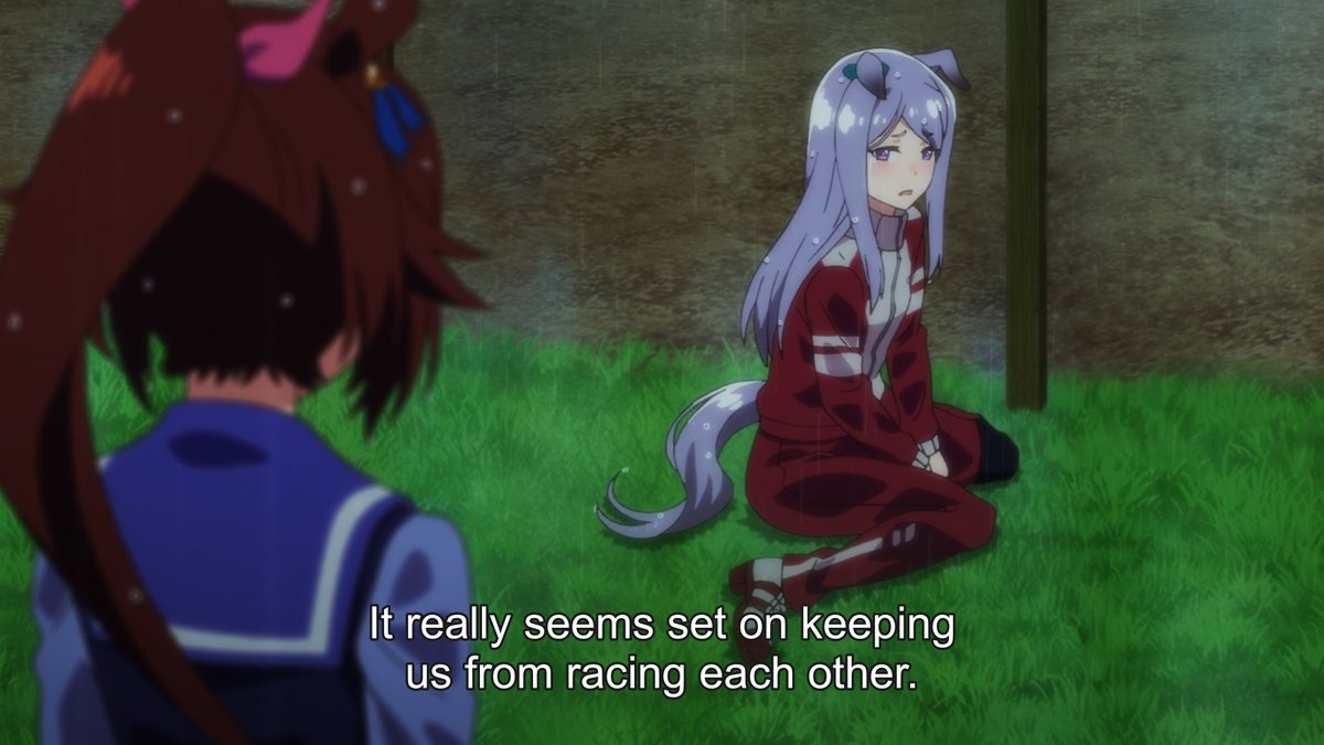 Jet 確かめなくても間違いないことは 君に出逢えてホントにホントによかった I Fucking Love It When A Line In And Op Or An Eds Have Significance In An Episode ウマ娘 S2 12