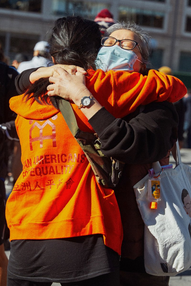 voguemagazine's tweet photo. After the horrifying shooting in Atlanta and the rise of anti-Asian violence over the past year, #RunningtoProtest focused on facilitating a dialogue and solidarity between Black and Asian communities.
Here, scenes from the Black and Asian solidarity march https://t.co/FpBH7ko2Vl https://t.co/StDBbb7oZT