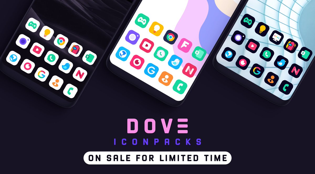 justnewdesigns's tweet photo. Dove IconPacks on Sale With big discount. 
Get it now

Dove : https://t.co/K4nALaZFzM
Dove Light : https://t.co/Y0q187qzLw
Dove Dark : https://t.co/n8h8gAoVzL

More IconPacks : https://t.co/kQU9jvbzhT

30 Promo codes for lucky retweets. 10 codes of each iconpack. ♥ https://t.co/npYaKJVd8h