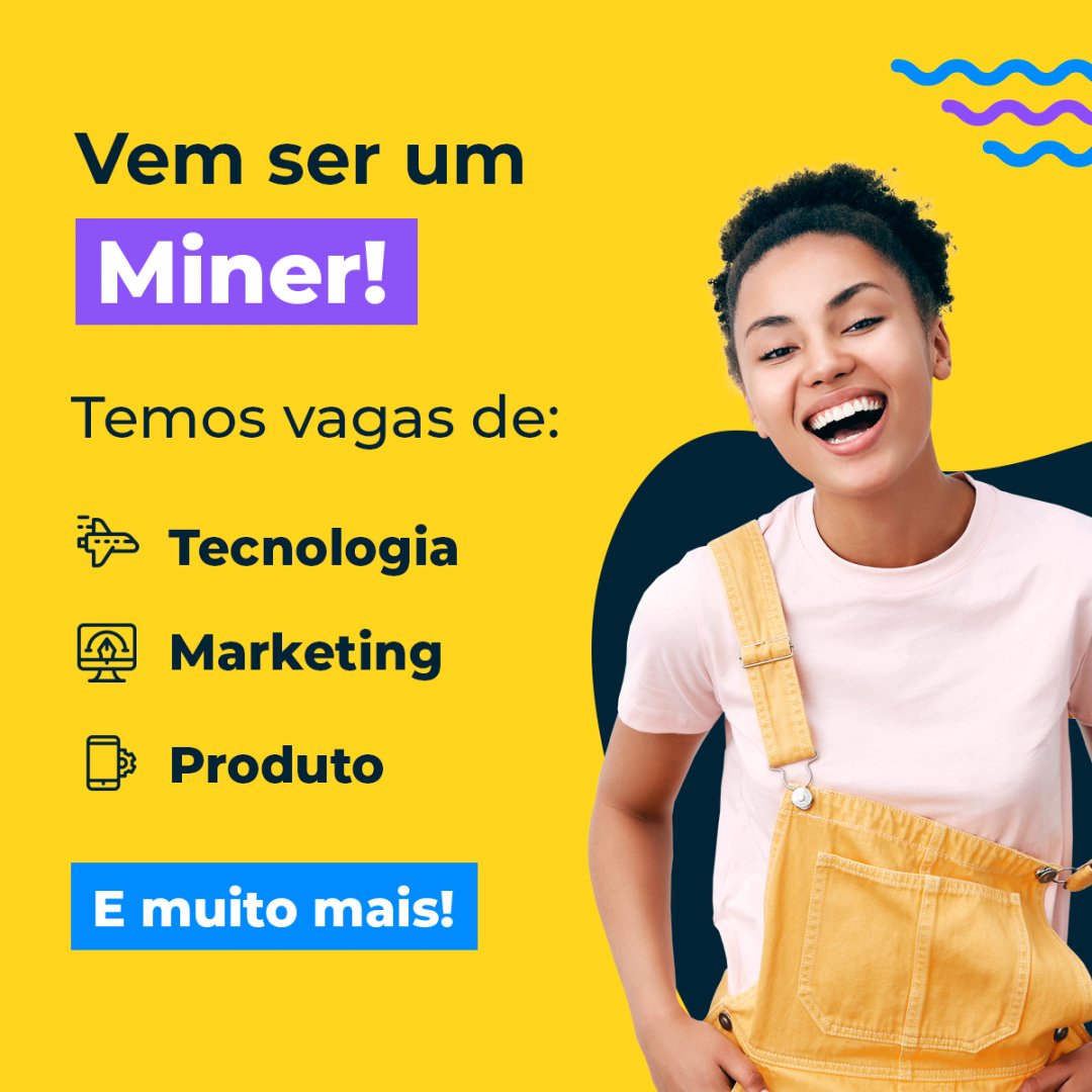 soclminer's tweet photo. Que tal fazer parte do nosso time? Estamos com diversas oportunidades 😉 

Para se candidatar, acesse: https://t.co/d0cJZwFV4w

#vagasdeemprego #trabalhoremoto #tecnologia #socialminer https://t.co/dkiCJfKaTK