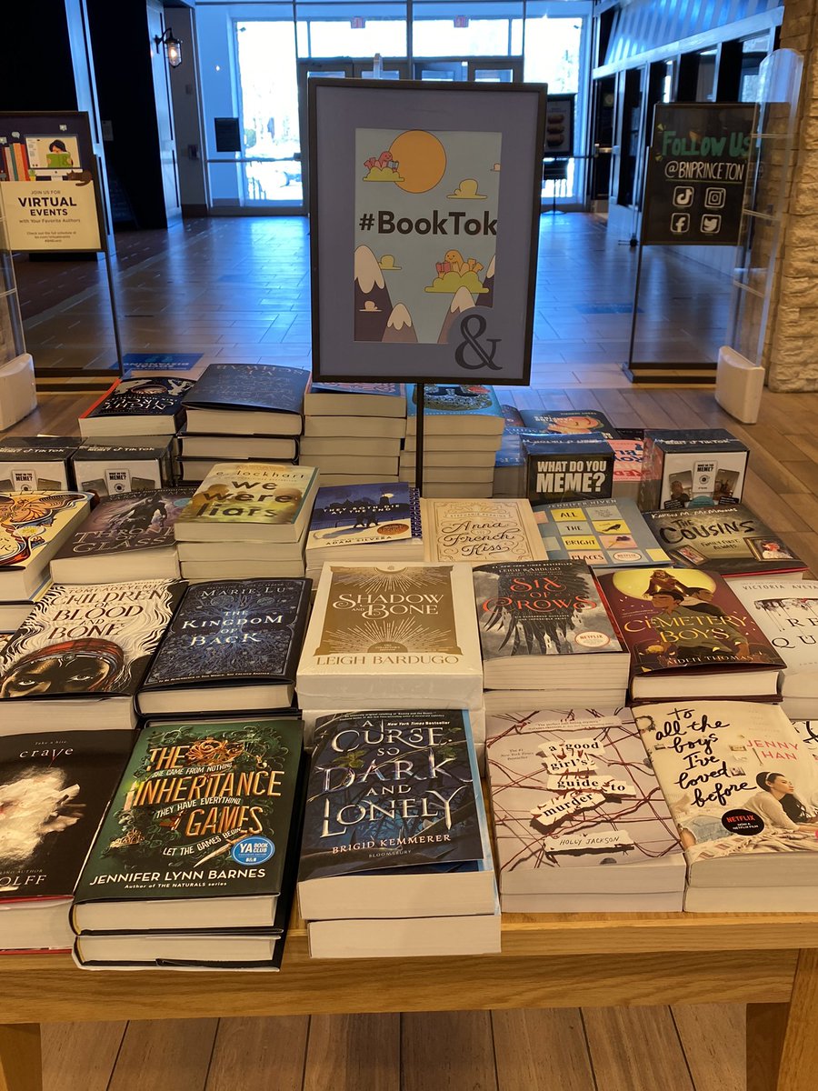 JFeinerman's tweet photo. Thank you @BNBuzz for making this easy for me! #BookTok https://t.co/lWosNxWVAE