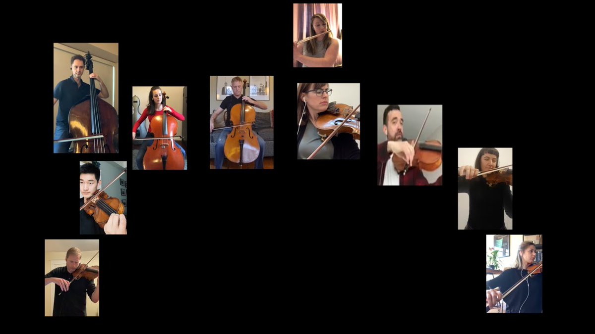 Spring is here! 🌷 Remember this critically acclaimed "Appalachian Spring", one of the first of its kind, that premièred one year ago? Enjoy it again! -> youtu.be/5rzZ2F18MwI

Created by Principal Bass <a href="/jeffreybeecher/">Jeffrey Beecher</a> &amp; our <a href="/TSOmusicians/">TSOmusicians</a>.