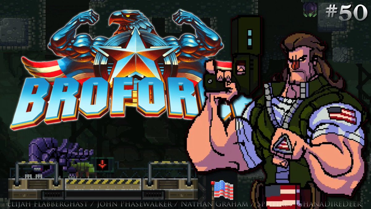 TheSkollvaldr's tweet photo. Xenomorphs Everywhere - BROFORCE
https://t.co/AA6UXInvzo
#Broforce #DevolverDigital #Youtube #BRO #Alien #Aliens #Campaign #Amazonas #Mission14 #Crawler #Banelings #Baneling #Xenomorph
@WaveformShouts @devolverdigital @DevolverD @Broforce @UltraBroForce @Broforceent https://t.co/XQ7LCcvVps
