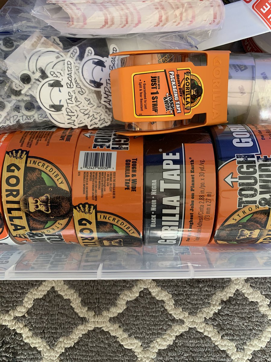 nrprichard's tweet photo. @GorillaGlue thank you for your amazing tape products, my small tapboard business AMPTAPBOARD couldn’t do it without you! #amptapboard #tapdance #affordableandportable https://t.co/PugpAZhfYm