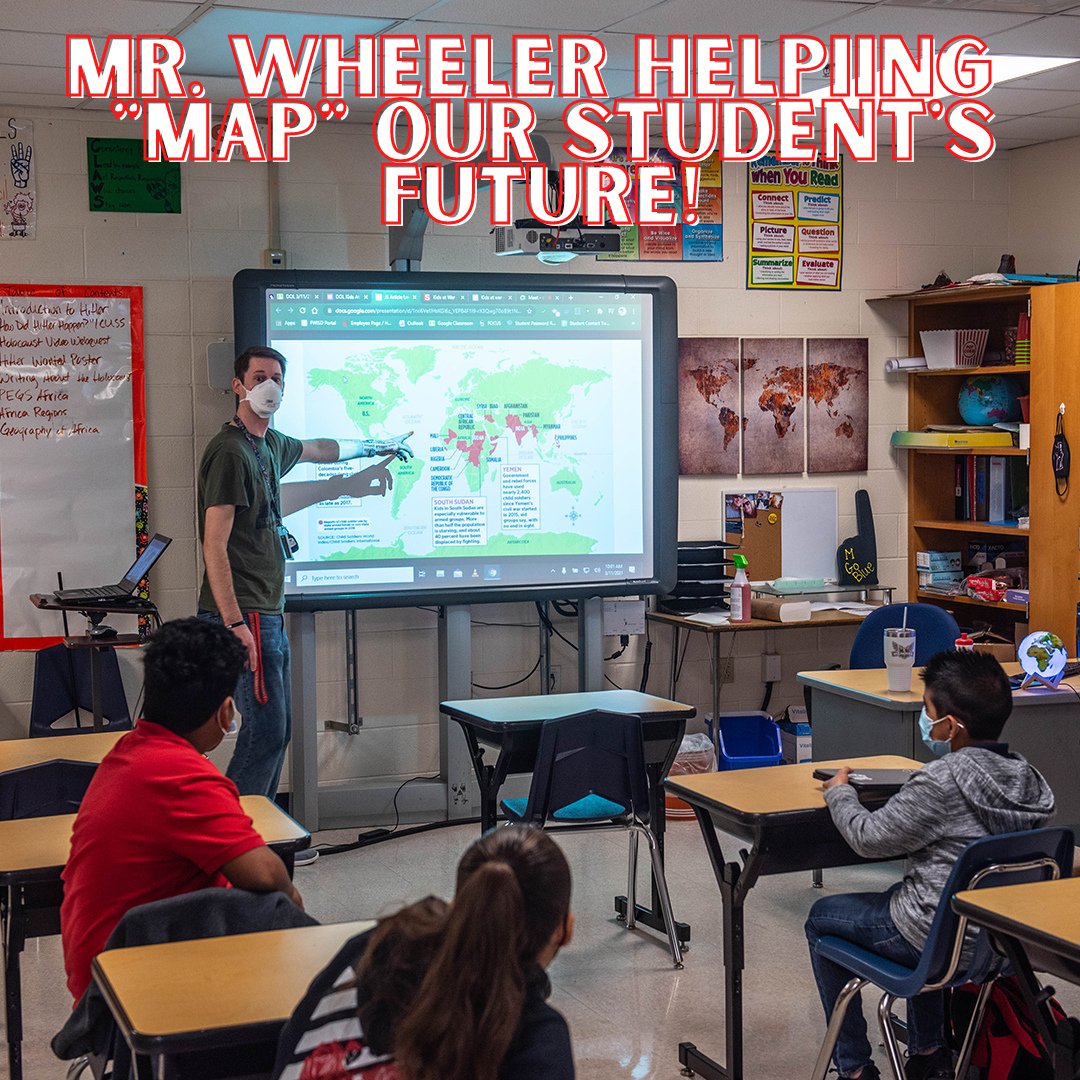 Here is another one of your teachers in action! #WeAreMeacham <a href="/penaraul/">Raúl Peña</a> @hcabal1 <a href="/mideltoro/">Miguel Del Toro</a>