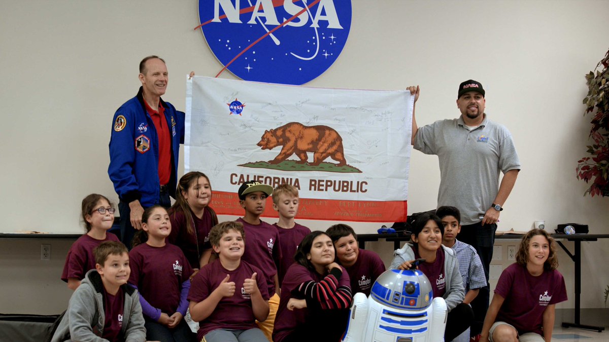 ZeroGravityDoc's tweet photo. Space belongs to all of us! Take the journey to the #ISS through the eyes of a group of 6th graders &amp; their first time coach in Zero Gravity! We couldn’t be more proud of our young students

#cinequest #cinejoy #zerogravity #zerorobotics #nasa #WriteCodeForSpace #NothingToSPHERE https://t.co/owsmHaFb53