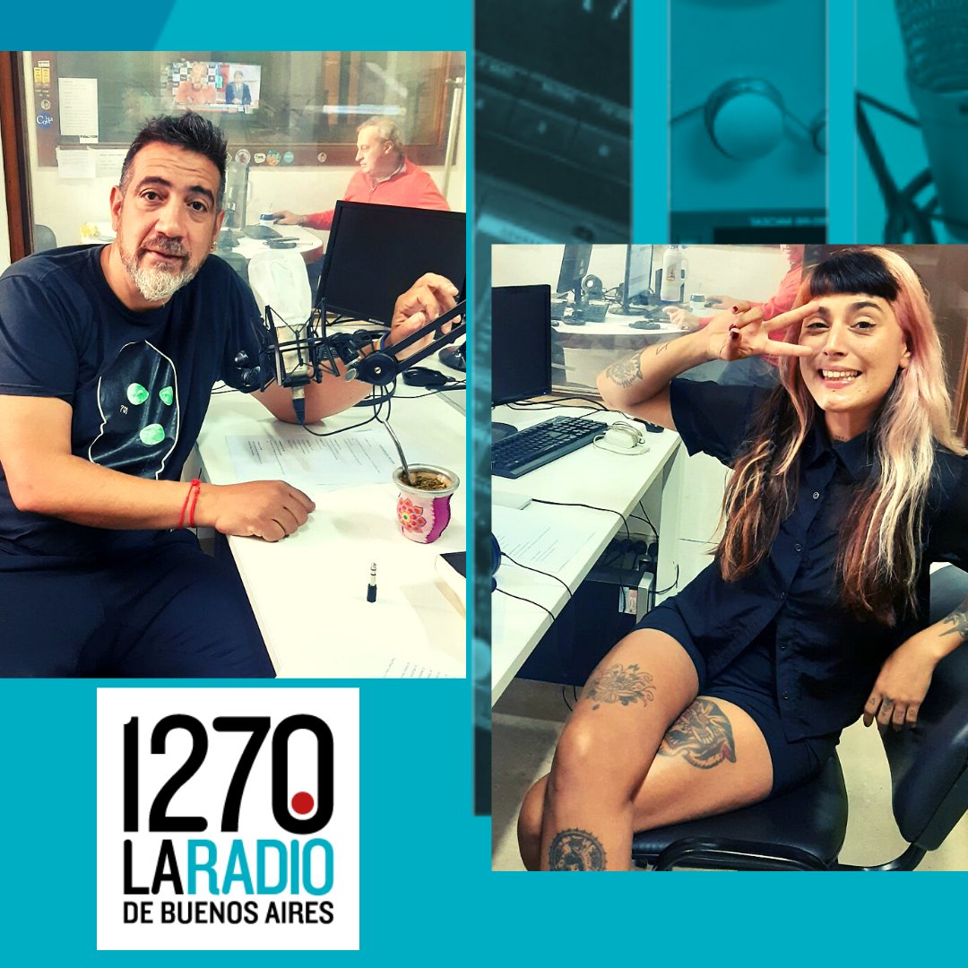 provincia1270's tweet photo. La alfombra mágica del @patogalvan🎙️y la actitud implacable de @lupequevedo🤟se combinan en tardes poderosas con vuelo propio en tu radio pública bonaerense🎵
De 15 a 18hs en https://t.co/jKejIHcpvt https://t.co/qcooyYebQe