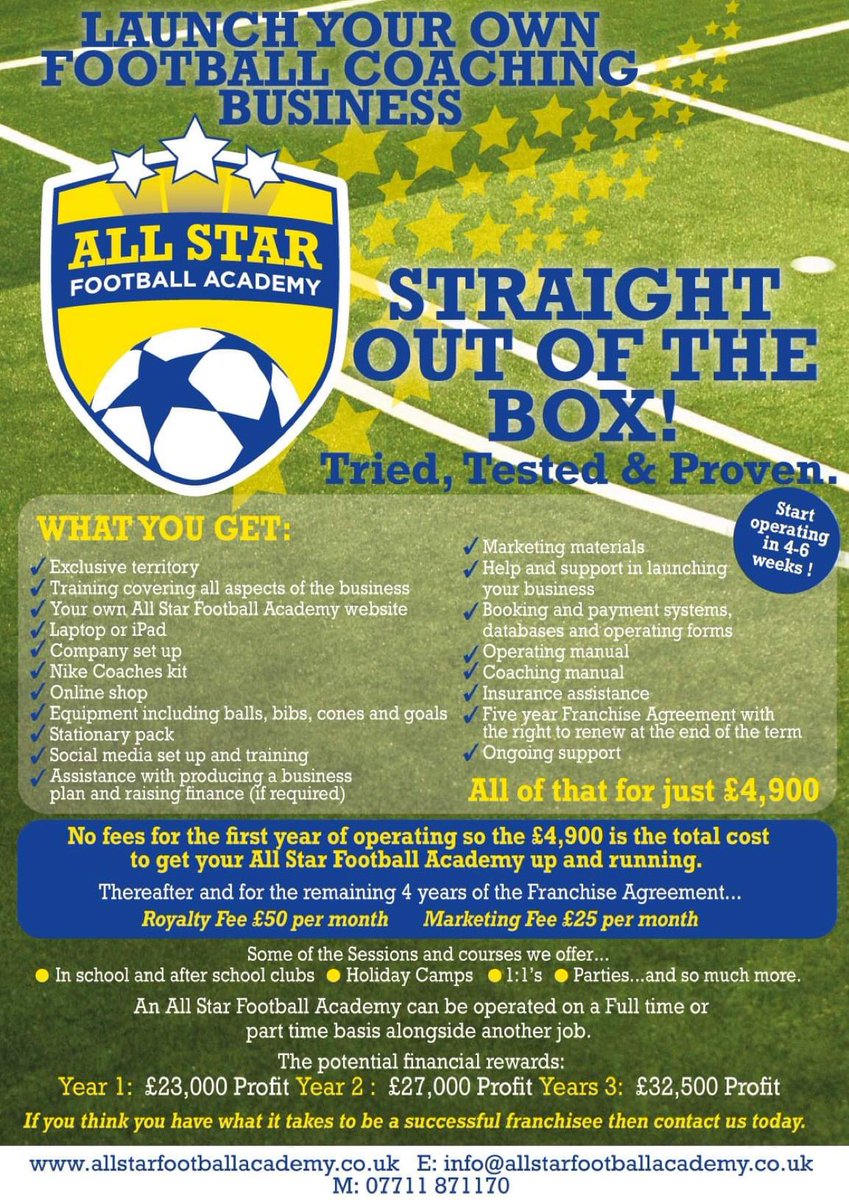 All Star Football tweet media