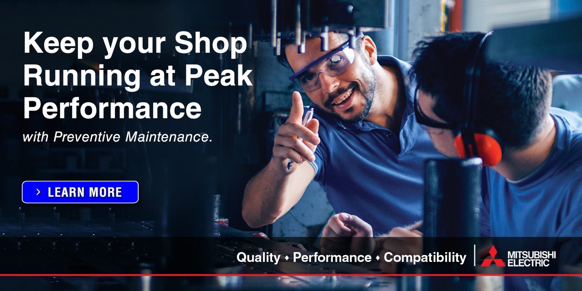 HTE_Automation's tweet image. Keep your machines running at peak performance and avoid unexpected breakdowns with Mitsubishi Electric Preventive Maintenance Services.  hteautomation.com/Item/Index/Mit…
#automation #Maintenance