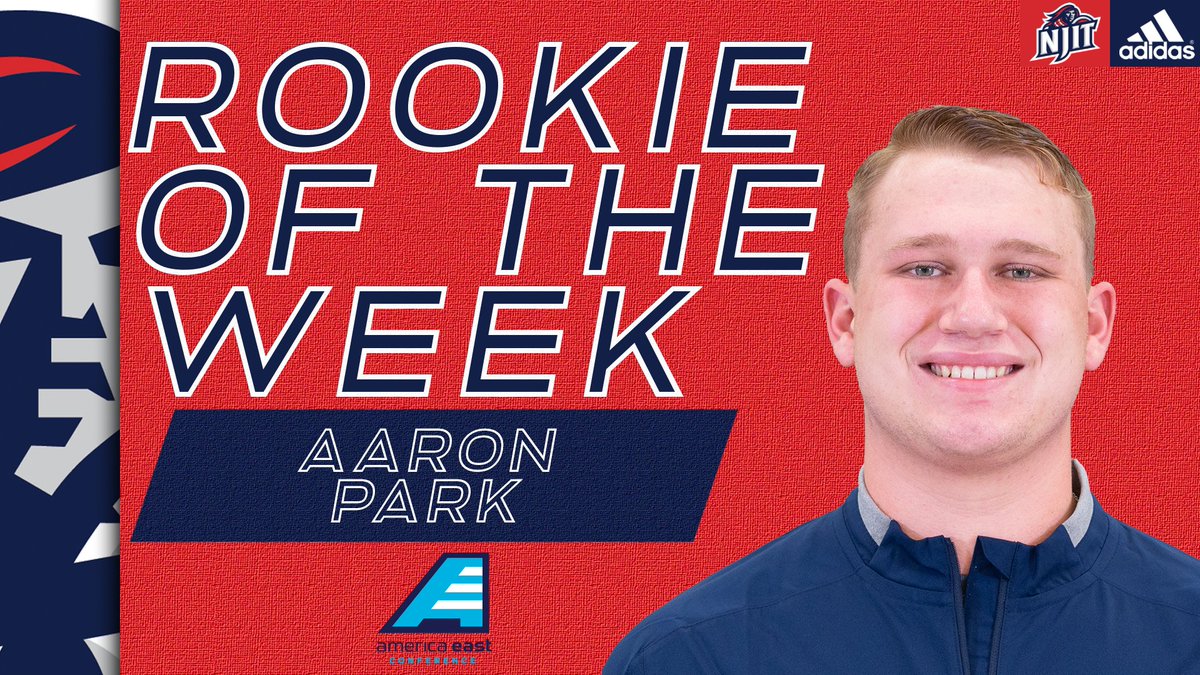 NJTechBaseball's tweet photo. 🏅 𝗔𝗺𝗲𝗿𝗶𝗰𝗮 𝗘𝗮𝘀𝘁 𝗥𝗼𝗼𝗸𝗶𝗲 𝗼𝗳 𝘁𝗵𝗲 𝗪𝗲𝗲𝗸🏅

Congrats to @AaronPark_3 - our program's first-ever @AmericaEast award honoree!

⚔️ Made collegiate debut Sunday vs. Albany
⚔️ 1.2 scoreless innings out of the bullpen
⚔️ Struck out three

#PullTheRope | #RollTech⚔️ https://t.co/gHfM0ujNoR