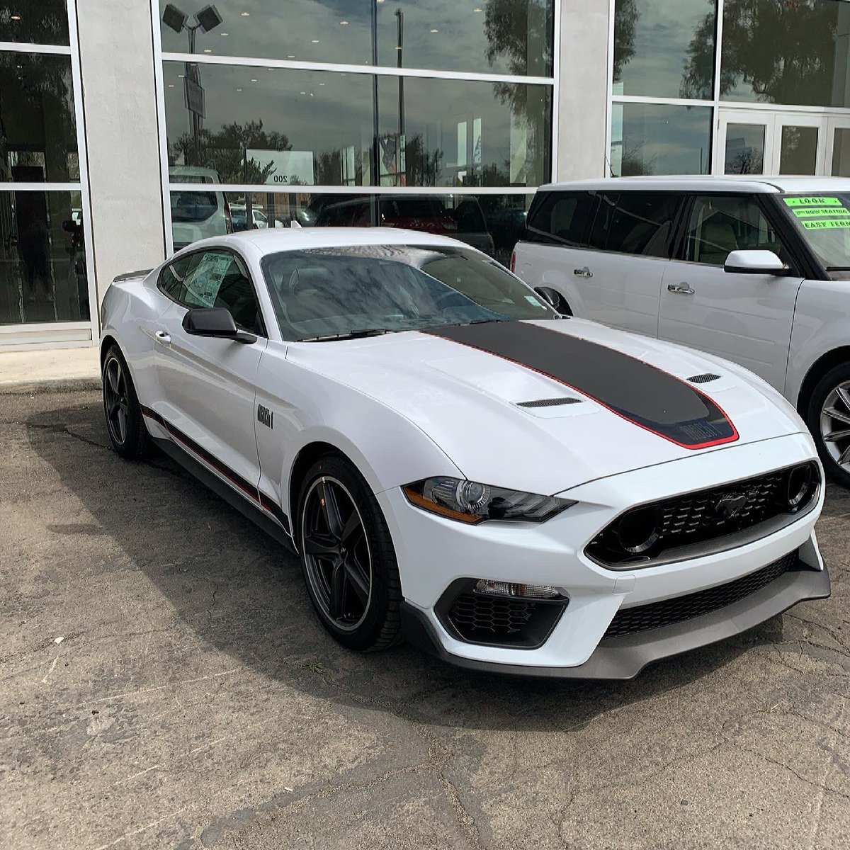 MaderaFord's tweet photo. Can’t take our eyes off of this 2021 Mach 1📸  This vehicle is listed at $57,400 and can be yours today!  Also don’t forget about our 20YR/250k MILE WARRANTY🔥 *dm for inquiries https://t.co/WrcFZkZoNK
