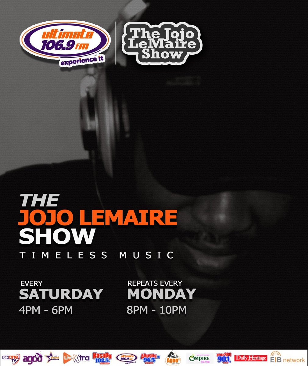 Ultimate1069fm's tweet photo. Make a Date With @jojolemaire every Saturdays 4pm-6pm on @Ultimate1069fm . "Timeless Music with Great Vibes"
#thejojolamaireshow
#ultimateeverything
#ultimatemusic. https://t.co/SmmhLRmqDi