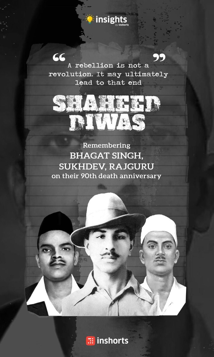 90th anniversary of Bhagat Singh's political assassination