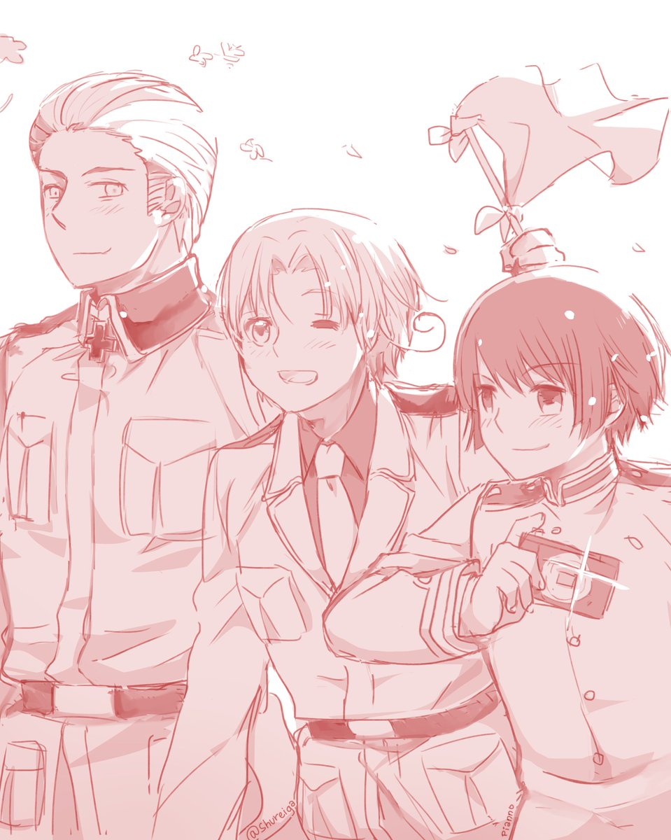 枢軸組 #ヘタリアWS 「新しいパレードへLet's Go!」