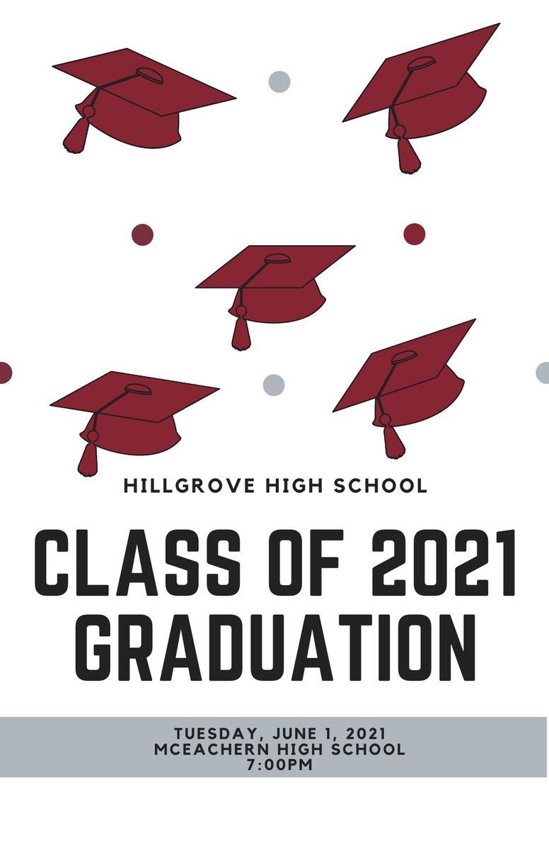 GroveCounselors's tweet photo. #HillgroveClassof2021 things are shaping up for you! Check out these flyers about the #graduationceremony #graduationtickets #capandgowns #senioractivities @HillGroveHS @hillgrovesports @HillgrovePTSA @hillgrovebands @CtaeHillgrove @Hillgrovedrama @HillgroveTFXC https://t.co/PObBEyl1PL