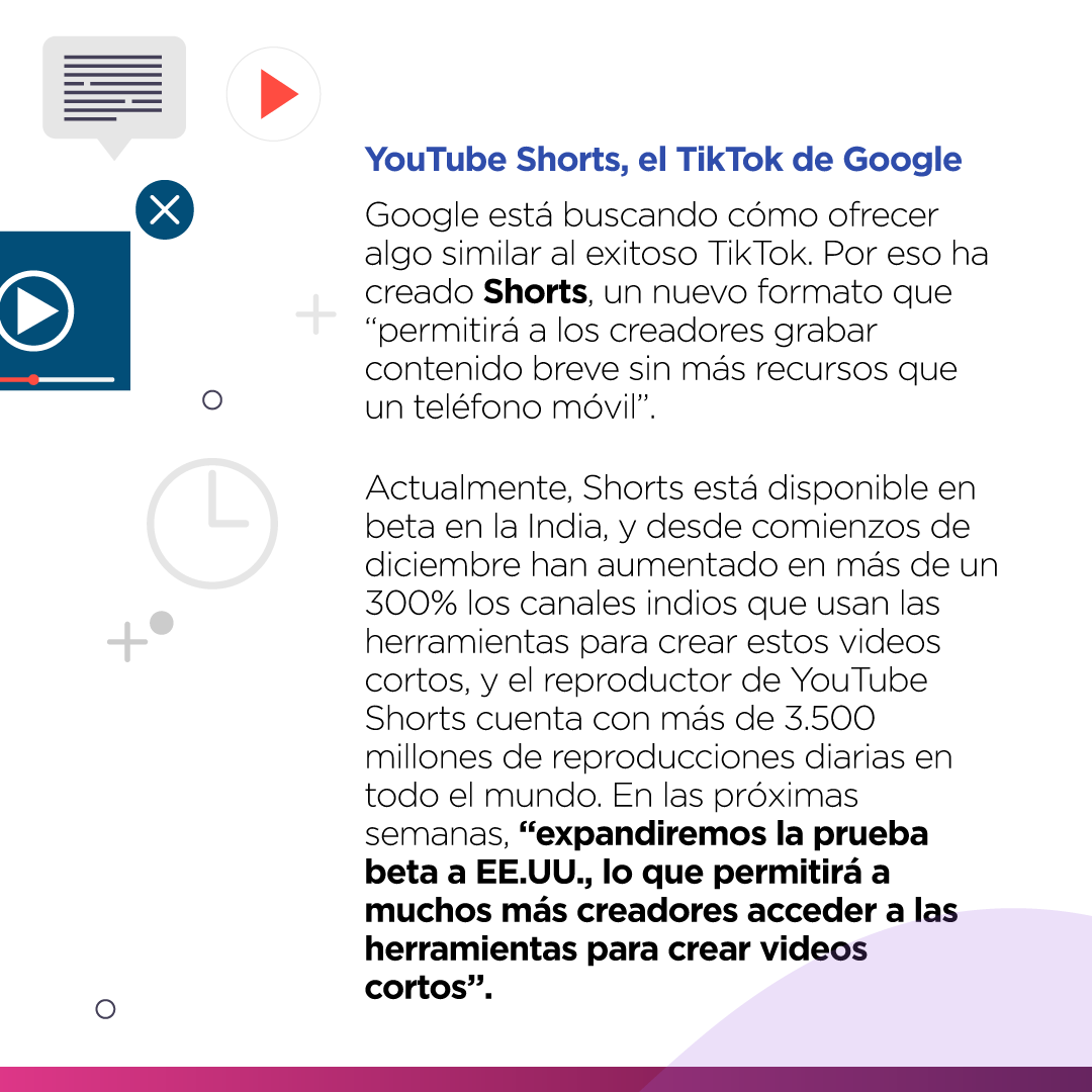 nucleo_D's tweet photo. ¡#YouTube tiene ya 16 años!! Y en 2021 busca "Redefinir la experiencia en su plataforma".
👈¿Quires saber en que está trabajando #Google🧐? Ingresa en https://t.co/amF6d8rfzY para conocer todas las novedades. https://t.co/r0uydLxBDR