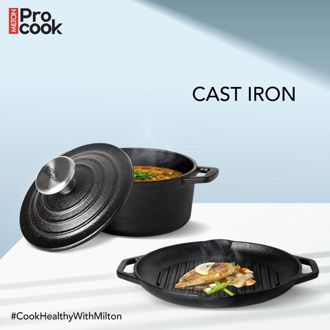 MiltonHomewares's tweet photo. Crafted using select materials, curated to cook your nutritious meals, Milton ProCook brings health home.
To know more, visit https://t.co/X2c84XbUgN or call at +91-7506368808
#MiltonProCook #CookHealthyWithMilton #TriPly #CastIron #NonStick #Cookware #Cooking #Healthy #Milton https://t.co/gQx4thoLEL