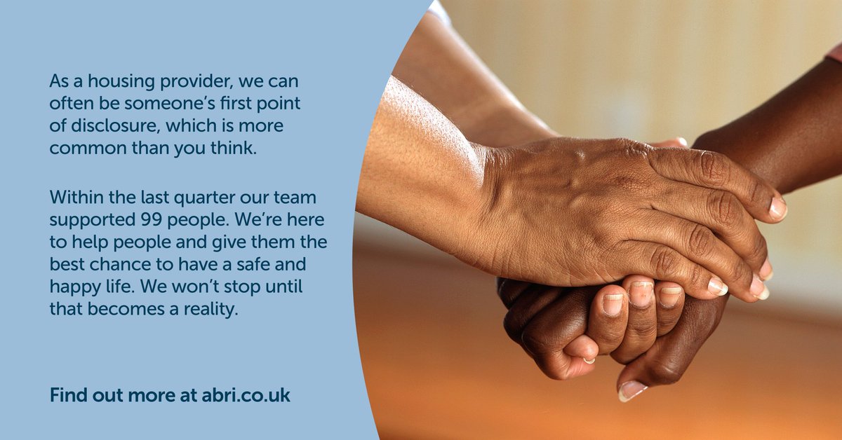 Not everyone is familiar with the role of community safety in housing. Did you know that we're qualified to tackle domestic abuse? 

We're often someone’s first point of disclosure. And we work with some fantastic partners to support victims: bit.ly/3vS7REa <a href="/DAHAlliance/">DAHA</a>