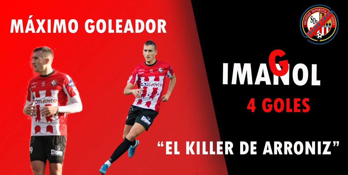 ⚪️🔴 Nuestro máximo goleador a lo largo de toda la primera fase a sido <a href="/ImaEtxebe/">Imanol Etxeberria</a> 🎯⚽️

𝗘𝗟 𝗞𝗜𝗟𝗟𝗘𝗥 𝗗𝗘 𝗔𝗥𝗥𝗢́𝗡𝗜𝗭 🧨🧨🥅

#SDLog #MáximosGoleadores #Imagol #ElKillerDeArróniz #SDLog_info