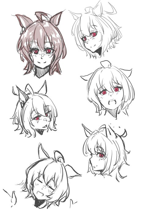 顔練習
アグネスタキオン 