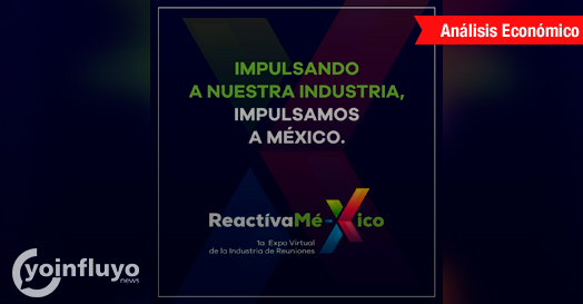 Yoinfluyo's tweet image. 🇲🇽 | #ReactivaMé-Xico será la primera #ExpoVirtual 100% de la #IndustriadeReuniones, la cual se llevará a cabo el 28 y 29 de abril. #YoSíInfluyo. cutt.ly/Jxz0dpK