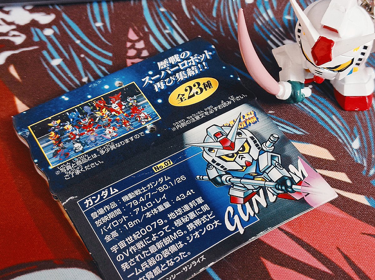 VentHoang's tweet photo. #SDGundam #Banpresto2000 #Banpresto #SuperRobotWar #KojiYokoi #横井孝二 #RX782 #Gundam #SuperDeform https://t.co/sHRPY4ezZs