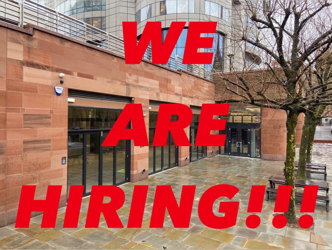 #MANCHESTER Twitter, do your thing! We are hiring. From kitchen hands and cooks to runners. We want to invite you into our vibrant, fun team. F/T and P/T available. If anybody knows anybody, all walks of life encouraged! Cv not essential. Pls rt 😊Manzokustreetfoodltd@gmail.com