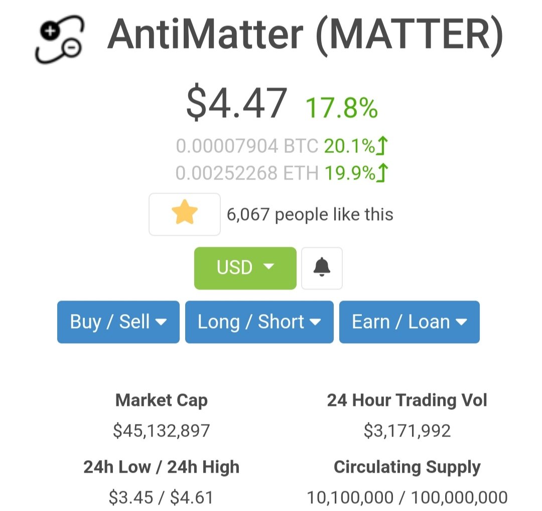 MRefoyo's tweet photo. @MacnBTC $MATTER 🔥 https://t.co/0PhBTrBLiu